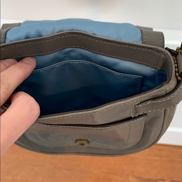 Coach taupe purse - Picture 5 of 6